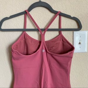 Lululemon Y Tank, Pink, Size 6